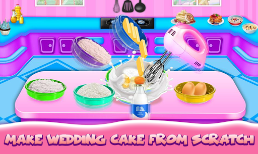 Wedding Cake Maker: Cake Games - Gameplay image of android game