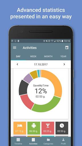 SaveMyTime - Time Tracker - عکس برنامه موبایلی اندروید