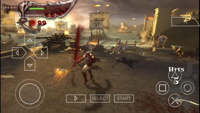 بازی  خدای جنگ - Gameplay image of android game