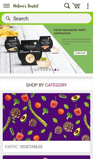 Nature's Basket Gourmet App - عکس برنامه موبایلی اندروید