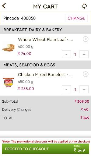Nature's Basket Gourmet App - عکس برنامه موبایلی اندروید