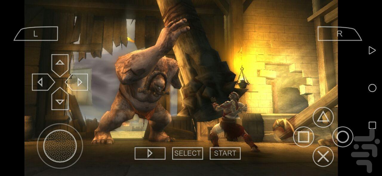 خدای جنگ روح اسپارتا - Gameplay image of android game
