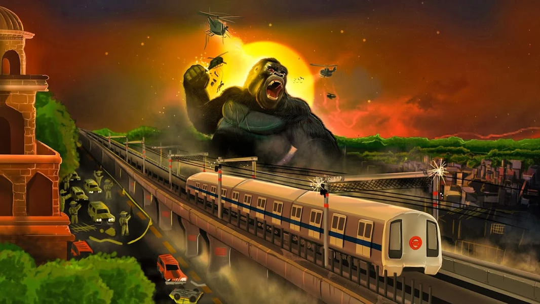 Monster King Kong Rampage Game - عکس بازی موبایلی اندروید