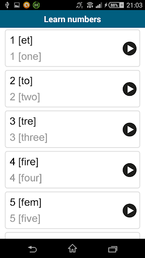 Learn Danish - ۵۰ languages - عکس برنامه موبایلی اندروید