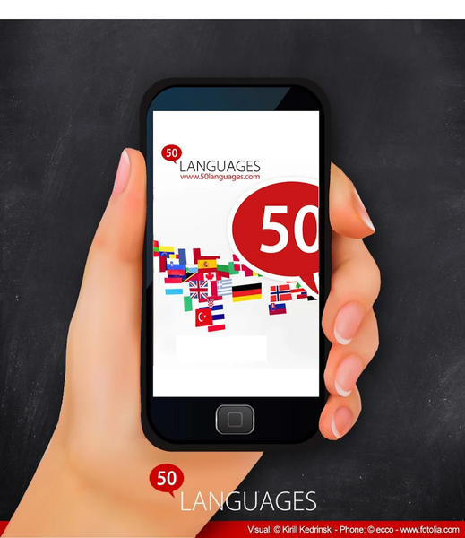 Learn Spanish - 50 languages - Image screenshot of android app