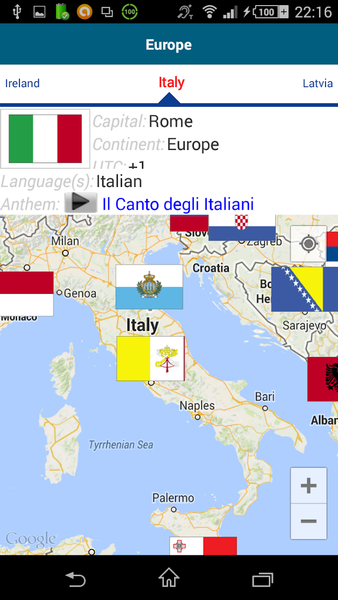 Learn Italian - ۵۰ languages - عکس برنامه موبایلی اندروید