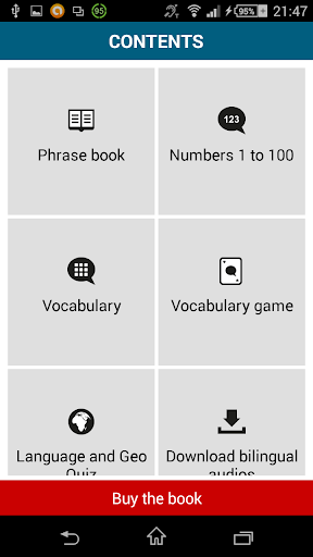 Learn Georgian - 50 languages - Image screenshot of android app