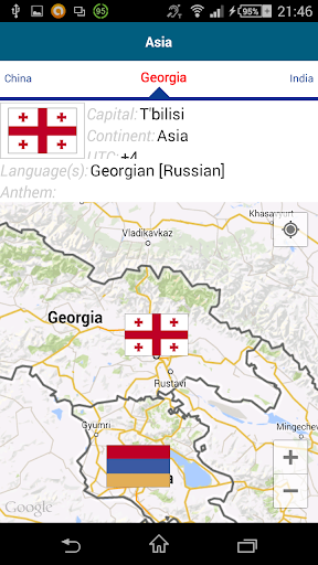 Learn Georgian - 50 languages - Image screenshot of android app