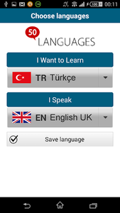Learn Turkish - 50 languages - عکس برنامه موبایلی اندروید