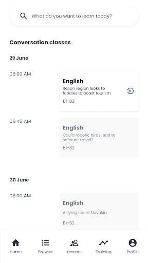 goFLUENT - Language Training - Image screenshot of android app
