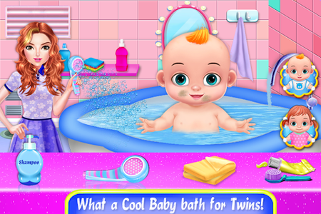 Twins Grooming Care Life Story - Gameplay image of android game