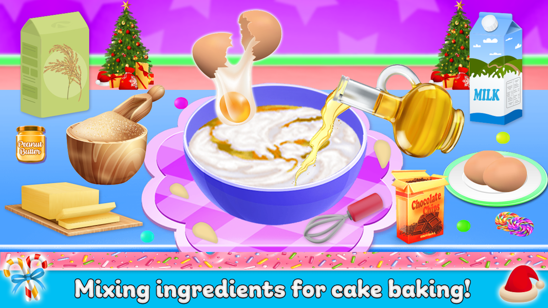 Christmas Cakes Cooking Bakery - Gameplay image of android game