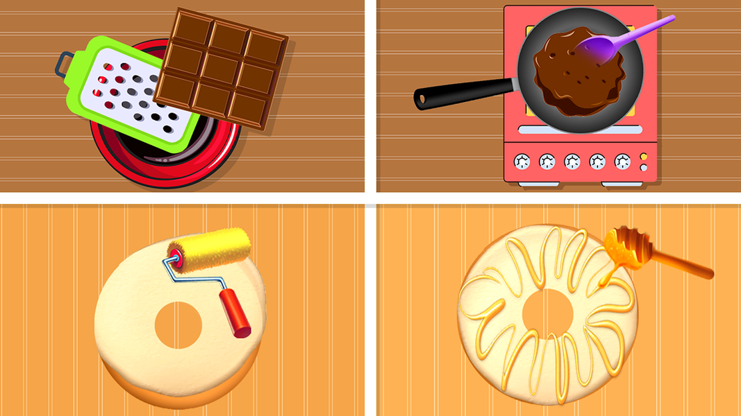 Kid Cakes Maker Cooking Bakery - عکس برنامه موبایلی اندروید
