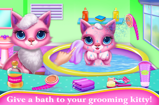 Baby Kitty Cat Dress Up Games - Gameplay image of android game