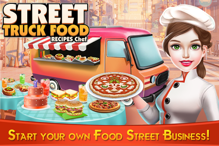 Street Truck Food Recipes Chef - Gameplay image of android game