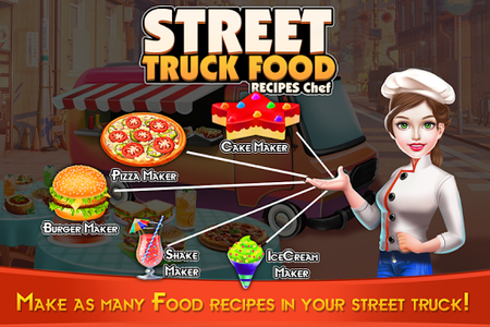Street Truck Food Recipes Chef - Gameplay image of android game