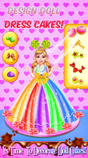 Wedding Doll Cakes Maker Chef - Gameplay image of android game