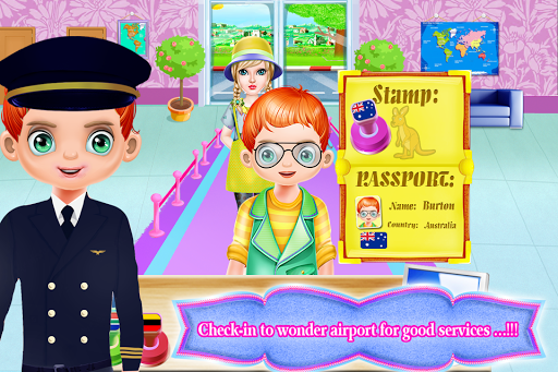 Airport Travel Games for Kids - Gameplay image of android game
