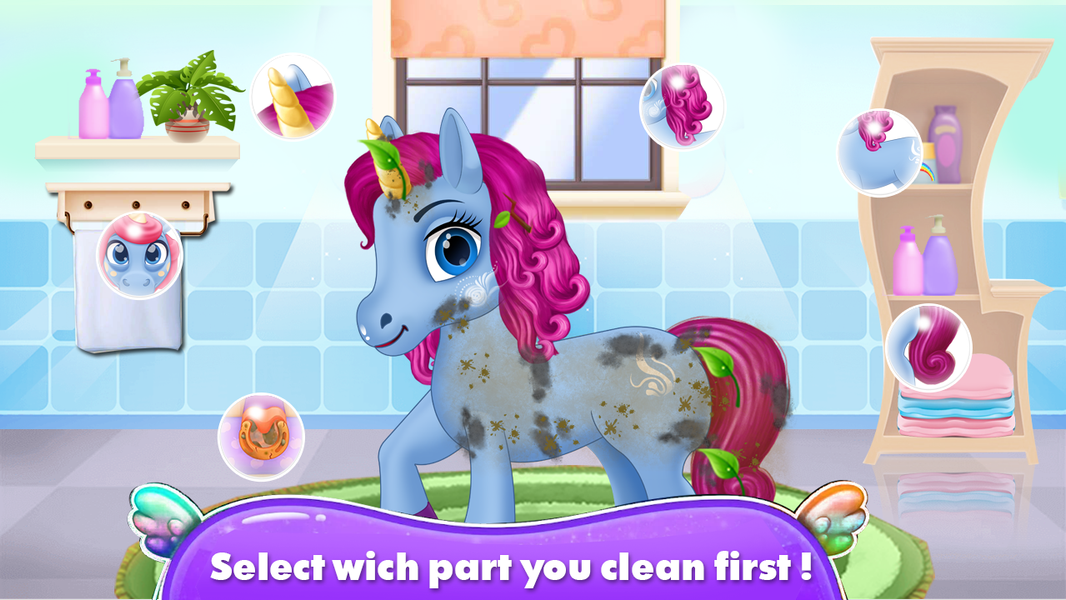 Princess Unicorn-Pets for Kids - عکس بازی موبایلی اندروید