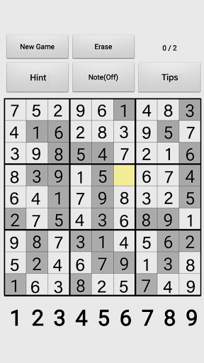 Classic Sudoku puzzle - عکس بازی موبایلی اندروید