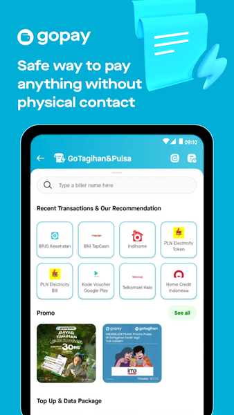 Gojek - Food & Transportation - عکس برنامه موبایلی اندروید