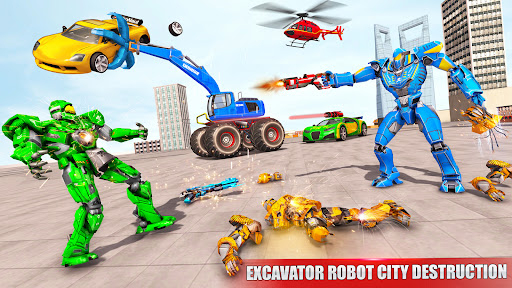 Excavator Robot Transform Game Game for Android - Download | Cafe Bazaar Excavator Robot Transform Game Game for Android - Download | Cafe Bazaar