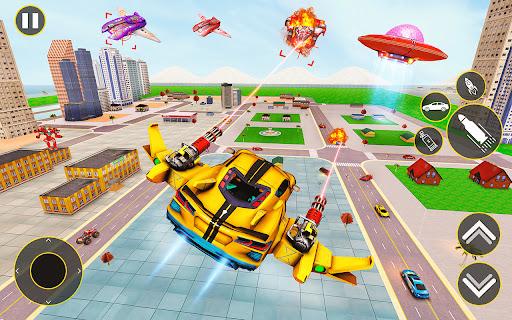 Flying Car Robot Game ۲۰۲۴ - عکس بازی موبایلی اندروید