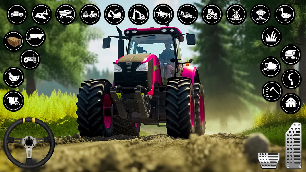 Tractor Farming Game- Farm Sim - عکس برنامه موبایلی اندروید