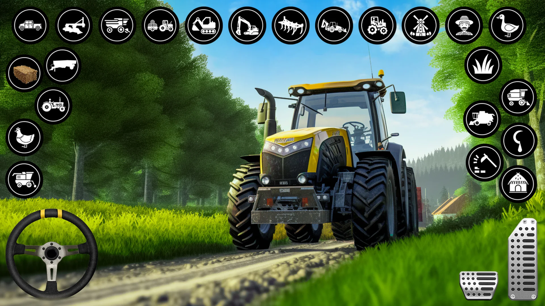 Tractor Farming Game- Farm Sim - عکس برنامه موبایلی اندروید