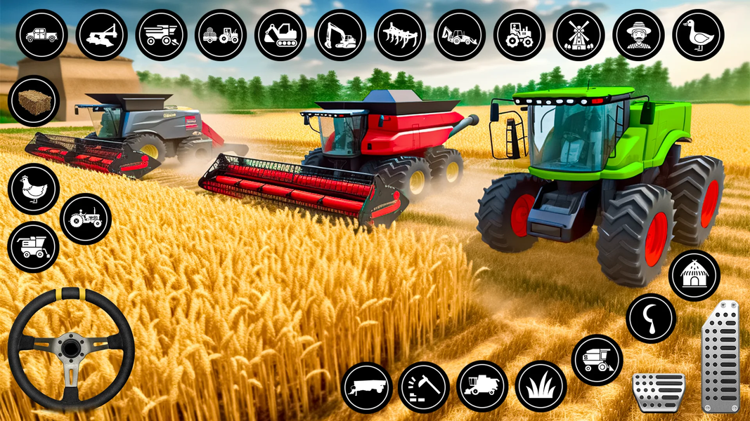 Tractor Farming Game- Farm Sim - عکس برنامه موبایلی اندروید