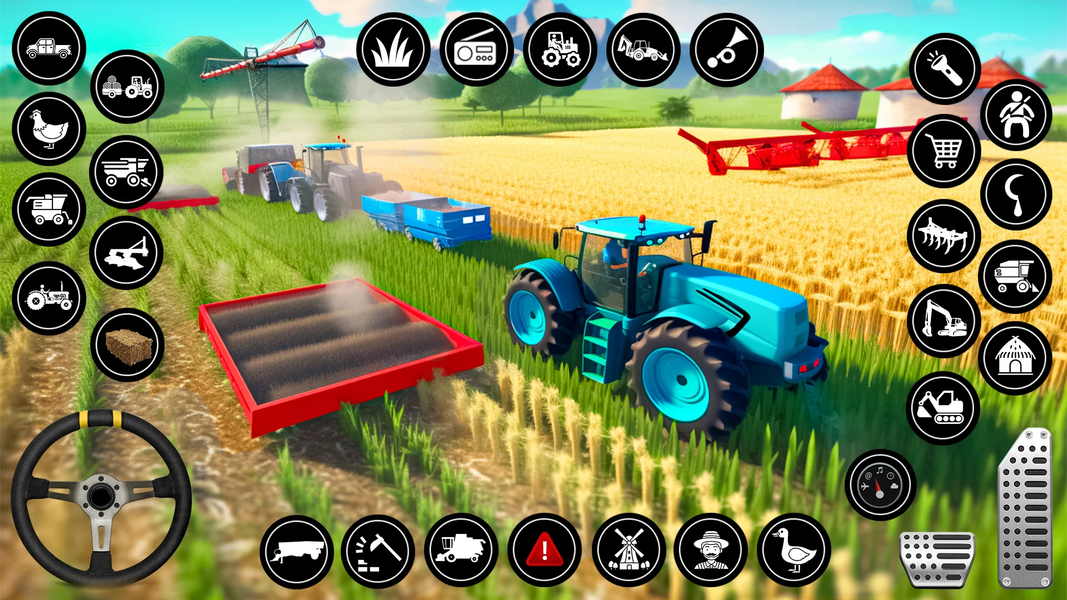 Tractor Farming Game- Farm Sim - عکس برنامه موبایلی اندروید