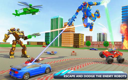 Monster Crane robot Car Games - Image screenshot of android app