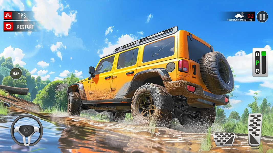 Offroad Car Simulator Game ۳D - عکس بازی موبایلی اندروید