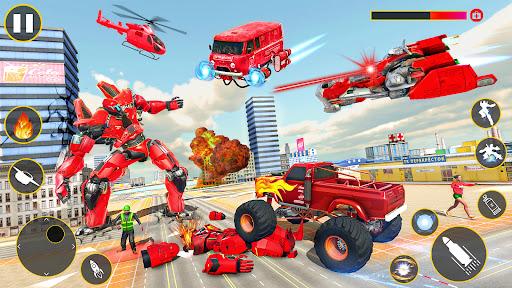 Space Robot Transform Games ۳D - عکس بازی موبایلی اندروید