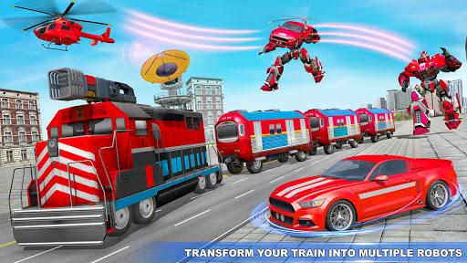 Train Robot transform Car Game - عکس برنامه موبایلی اندروید