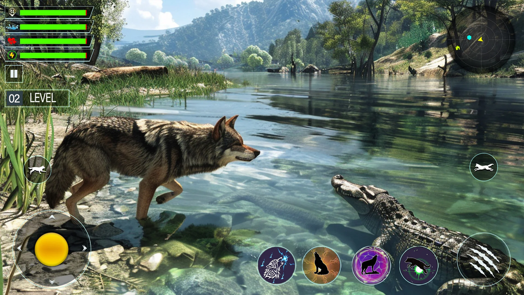 Wild Animal Simulator Game ۳D - عکس بازی موبایلی اندروید