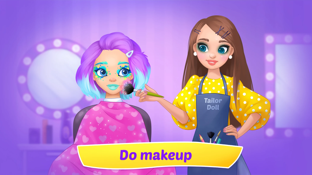 Fashion Doll: games for girls - عکس بازی موبایلی اندروید
