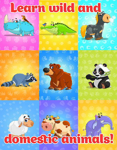Animals and Animal Sounds: Game for Toddlers, Kids - Gameplay image of android game