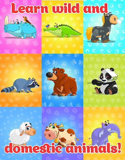 Animals and Animal Sounds: Game for Toddlers, Kids - عکس بازی موبایلی اندروید