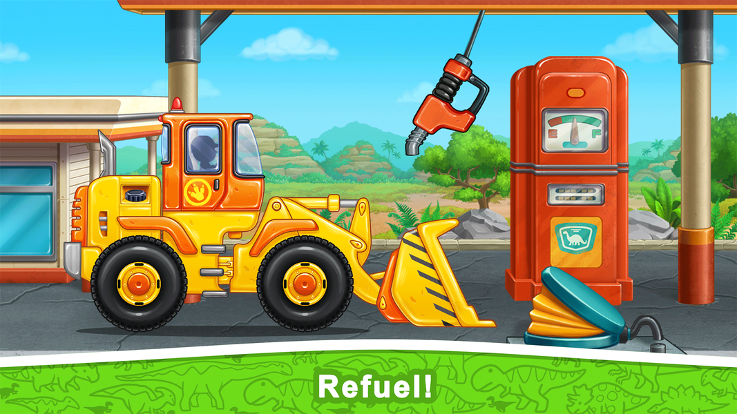Truck, Dinosaur Games for Kids - عکس بازی موبایلی اندروید