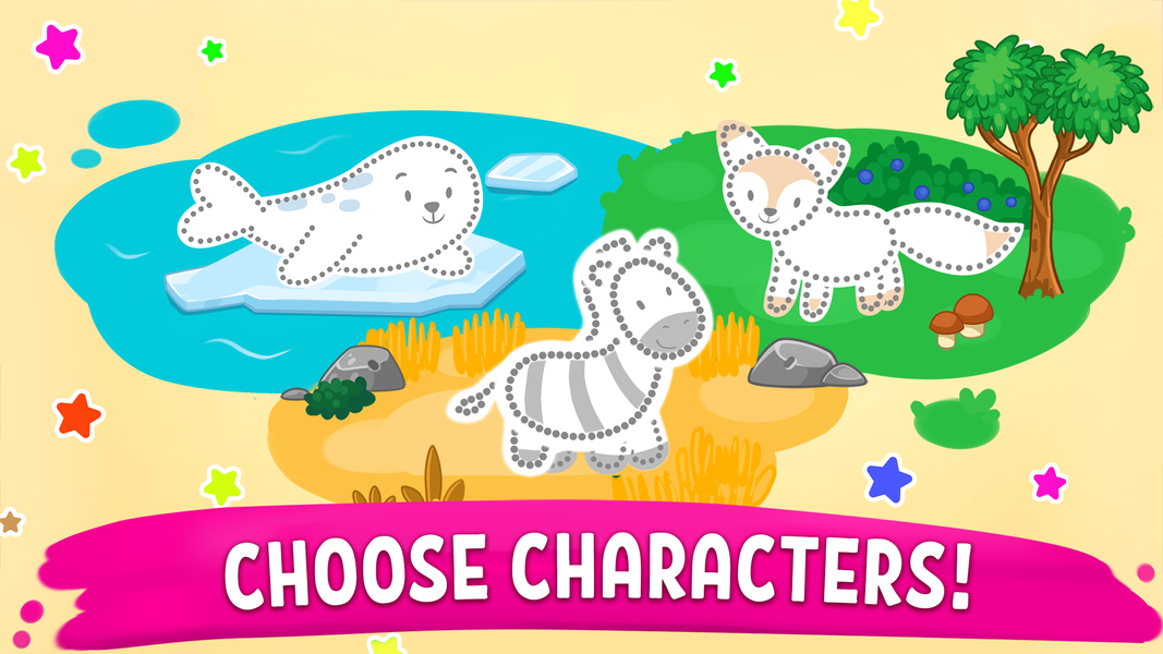 Coloring book Games for kids 2 - عکس بازی موبایلی اندروید