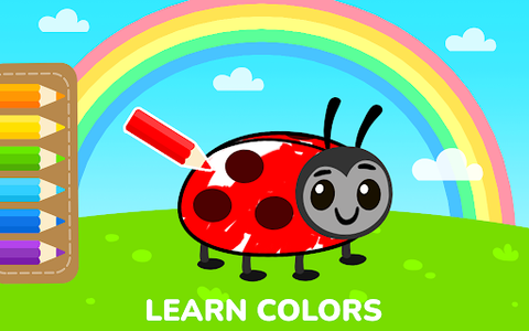 Learn colors, shapes for kids - Image screenshot of android app