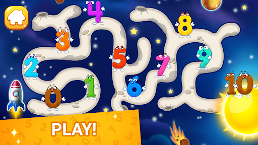 Numbers for kid Learn to count - عکس بازی موبایلی اندروید