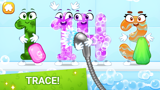 Numbers for kid Learn to count - عکس بازی موبایلی اندروید