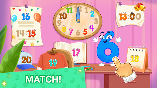Numbers for kid Learn to count - Gameplay image of android game