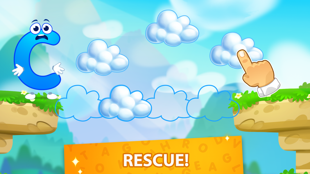 ABC kids! Alphabet, letters - Image screenshot of android app