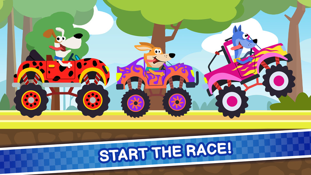 Monster Truck! Kids Racer Game - عکس برنامه موبایلی اندروید