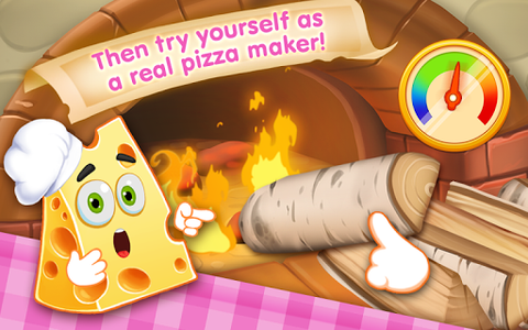 Making Pizza for Kids, Toddlers - Educational Game - Gameplay image of android game