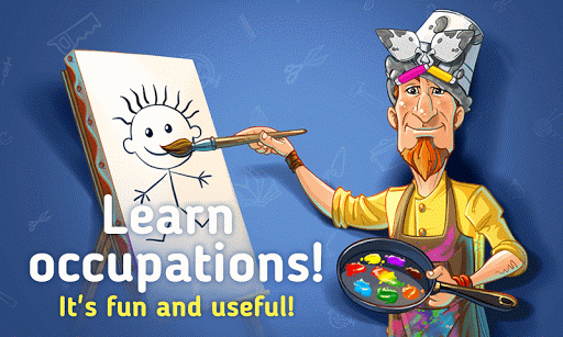 Learning Professions and Occupations for Toddlers - عکس بازی موبایلی اندروید