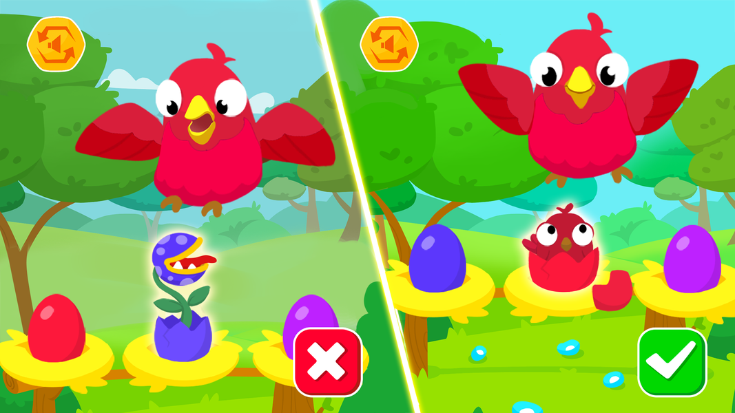 Fun colors learning Kids games - Gameplay image of android game